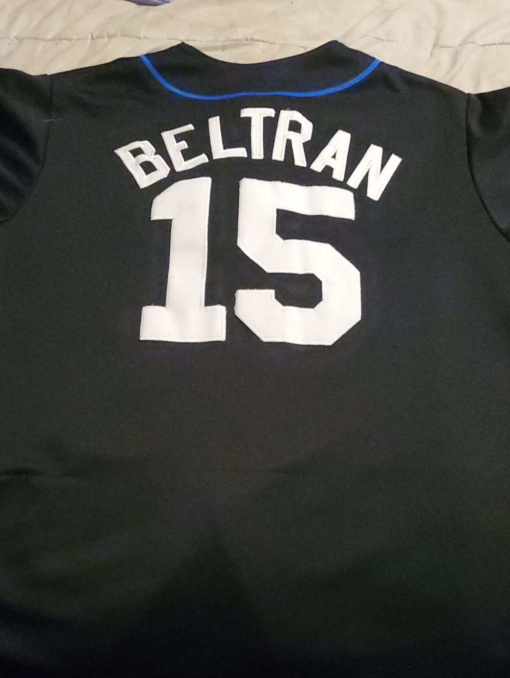 MLB Vintage Majestic Carlos Beltran New York Mets Jersey..⚾